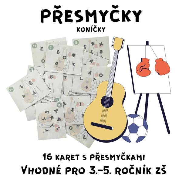 Přesmyčky - koníčky