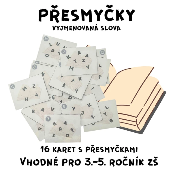 Přesmyčky - vyjmenovaná slova