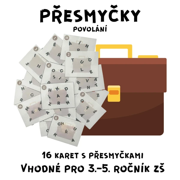 Přesmyčky - povolání