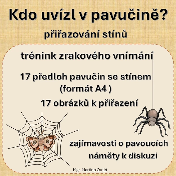 Kdo uvízl v pavučině?