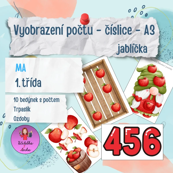 Vyobrazení počtu - číslice - výzdoba