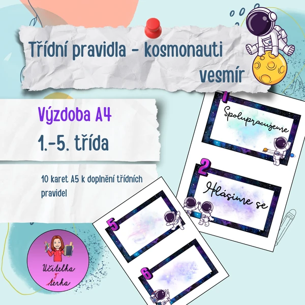 Třídní pravidla - vesmír