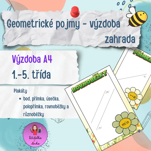 Geometrické pojmy - zahrada