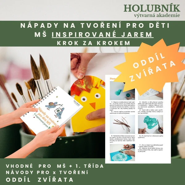 oddíl ZVÍŘATA- Nápady na tvoření pro děti MŠ- inspirované jarem 