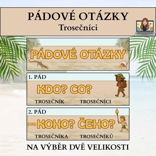 pádové otázky - trosečníci
