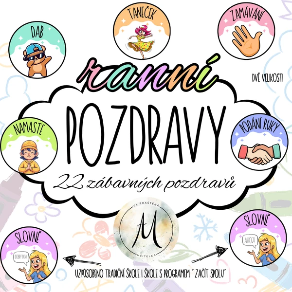 Ranní pozdravy - výzdoba třídy