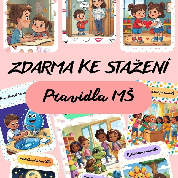 Pravidla do MŠ - zdarma