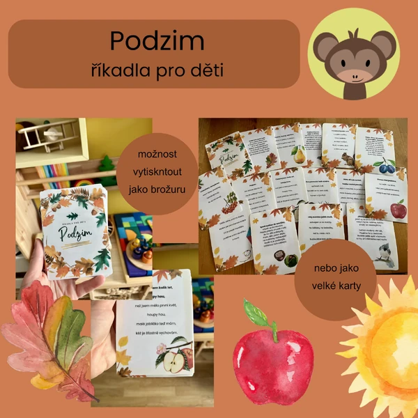 Podzim - říkadla pro děti 