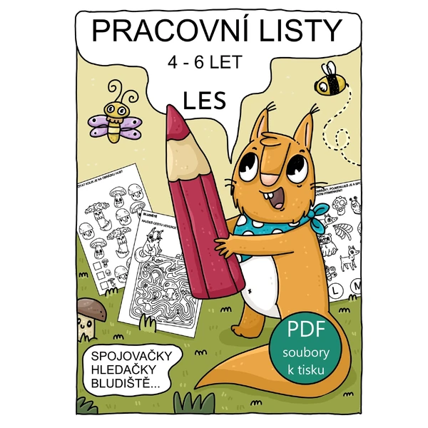 pracovní listy LES 11 KS PDF BARVA