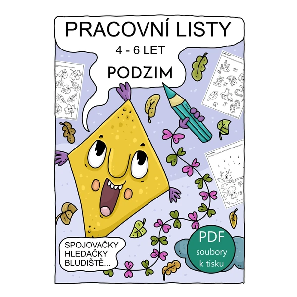 pracovní listy PODZIM 11 KS PDF BARVA