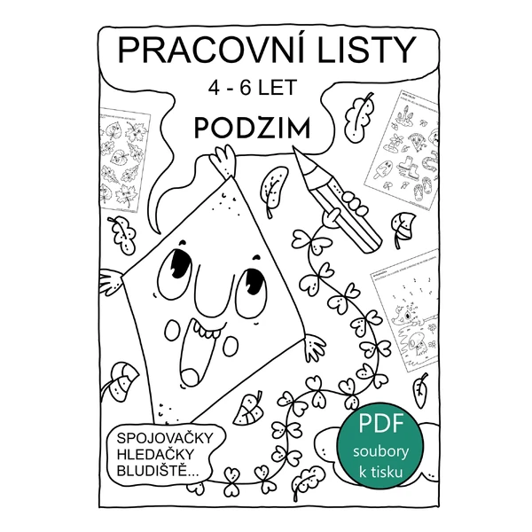 pracovní listy PODZIM 11 ks PDF