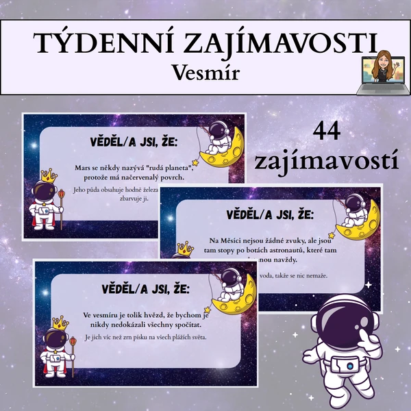 vesmír - zajímavosti