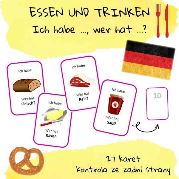 Ich habe ..., wer hat...? (Essen und Trinken)