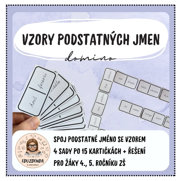 Vzory podstatných jmen