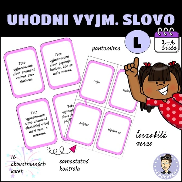 Uhodni vyjmenované slovo po L