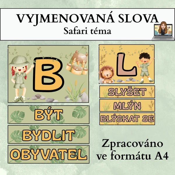 vyjmenovaná slova - safari