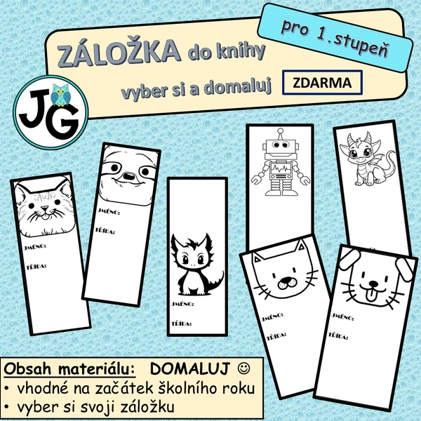 záložka do knihy