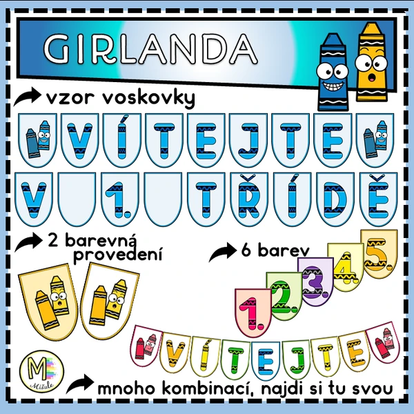 GIRLANDA - VZOR VOSKOVKY 