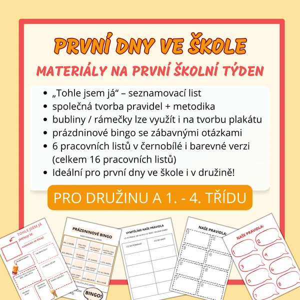 První dny ve škole