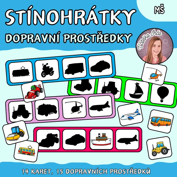Stínohrátky - dopravní prostředky
