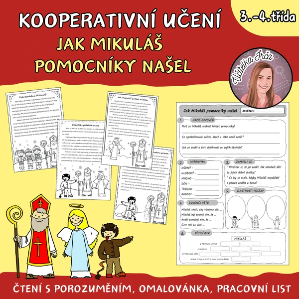Jak Mikuláš pomocníky našel - kooperativní učení