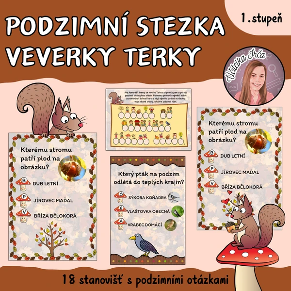 Stezka veverky Terky pro ZŠ