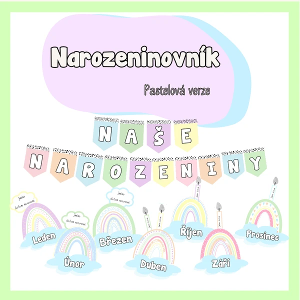 Narozeninovník pastelový
