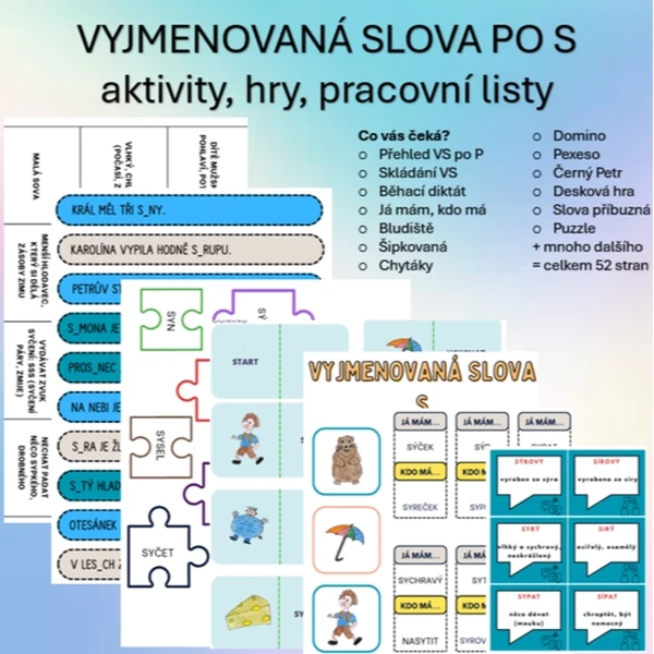 Vyjmenovaná slova po S