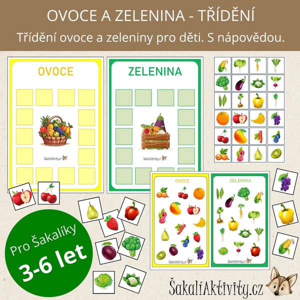 OVOCE A ZELENINA - TŘÍDĚNÍ