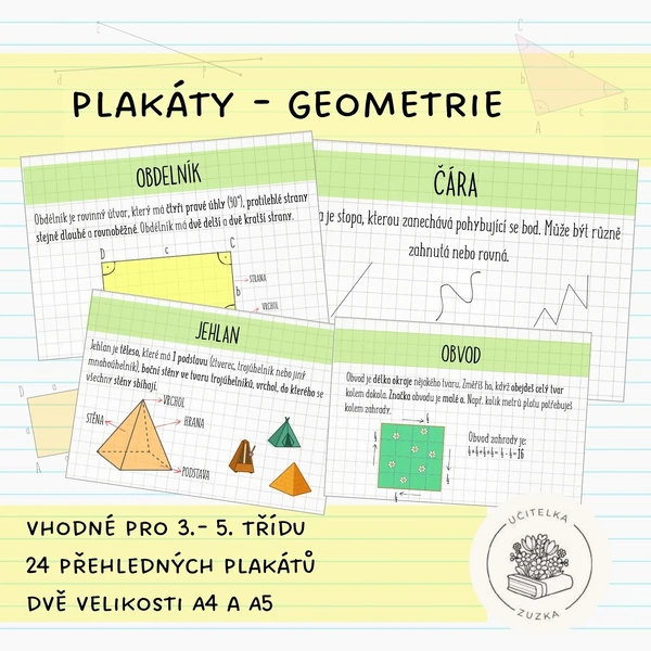 Plakáty - geometrie