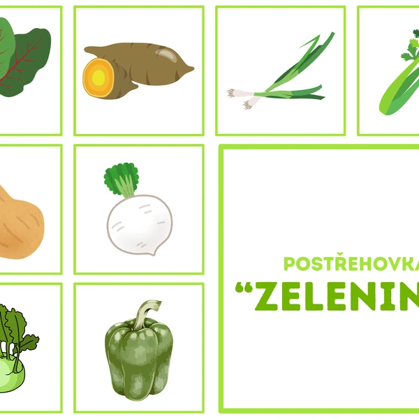 Postřehovka - ZELENINA