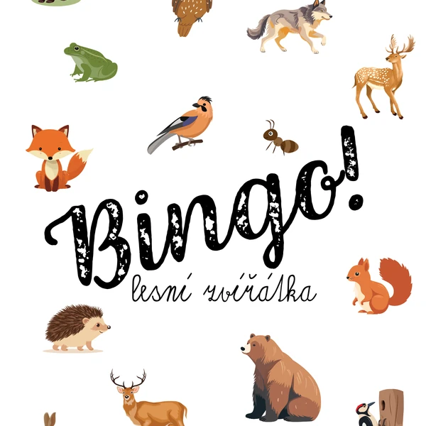 Bingo! LESNÍ ZVÍŘÁTKA