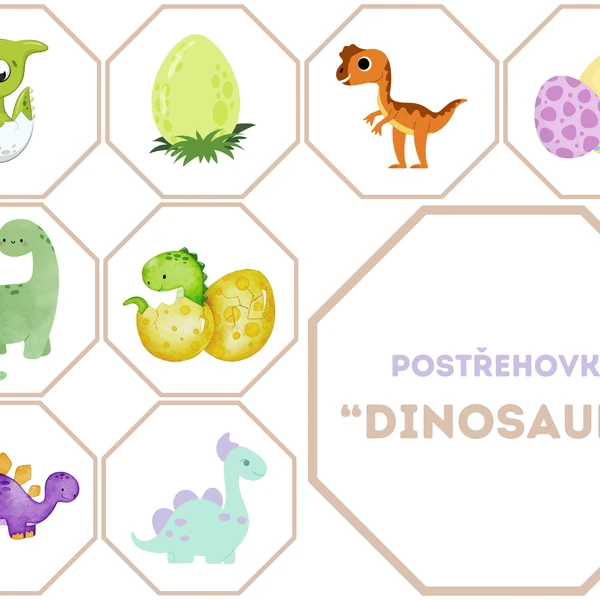 Postřehovka - DINOSAUŘI