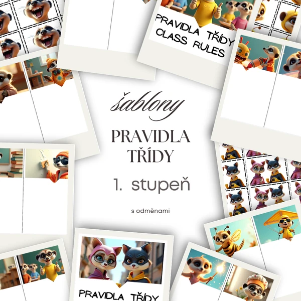 Pravidla třídy pro 1. stupeň