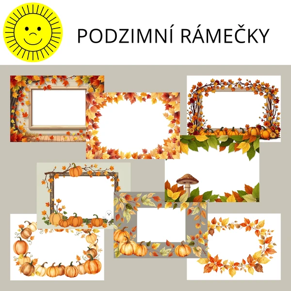 PODZIMNÍ RÁMEČKY