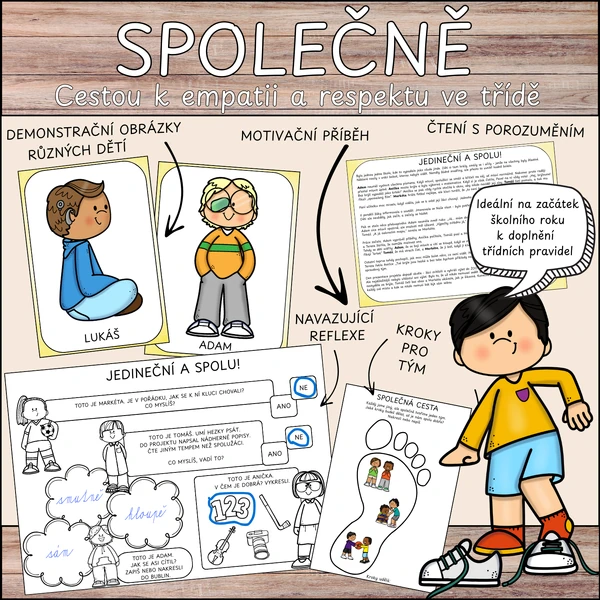 Společně - empatie, spolupráce, klima třídy