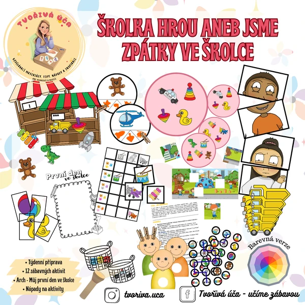 Školka hrou aneb jsme zpátky ve školce