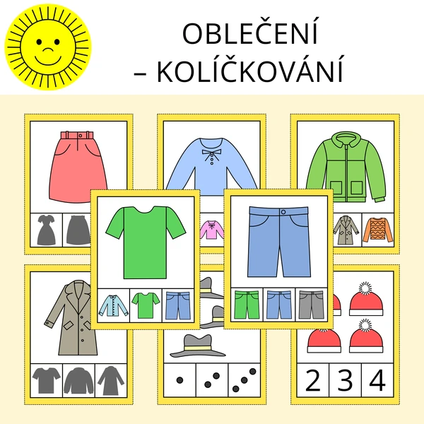 OBLEČENÍ - KOLÍČKOVÁNÍ