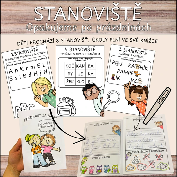 Opakujeme po prázdninách - stanoviště