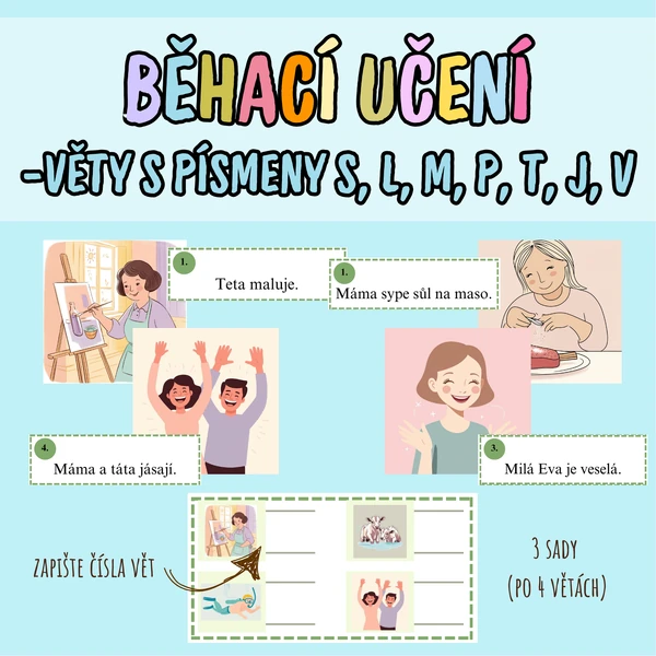 Běhačka - čtení prvních vět