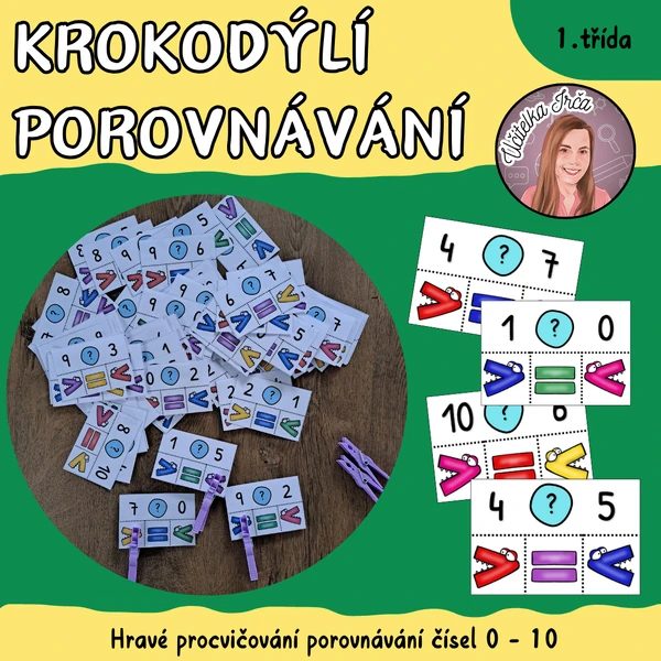 Krokodýlí porovnávání do 10