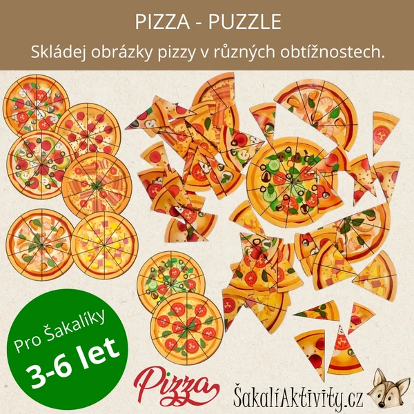  Puzzle - PIZZA 