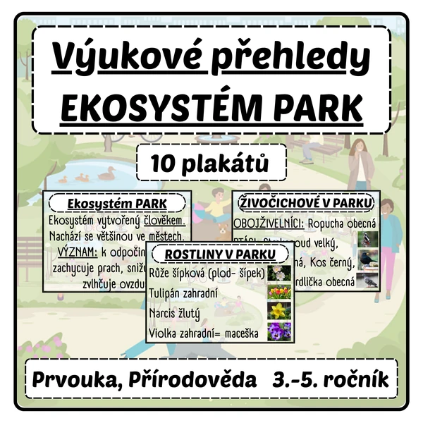 Výukové přehledy- EKOSYSTÉM PARK