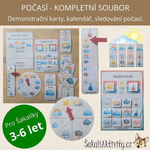  POČASÍ - kompletní soubor 