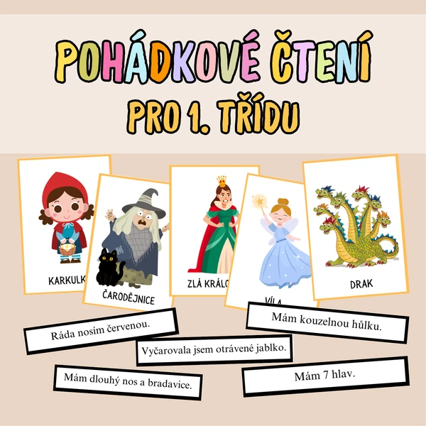 POHÁDKOVÉ ČTENÍ PRO 1. TŘÍDU