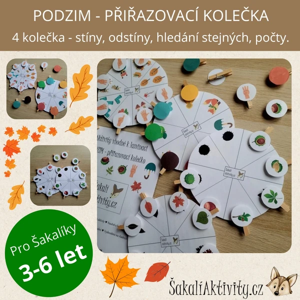  PODZIM - přířazovací kolečko 