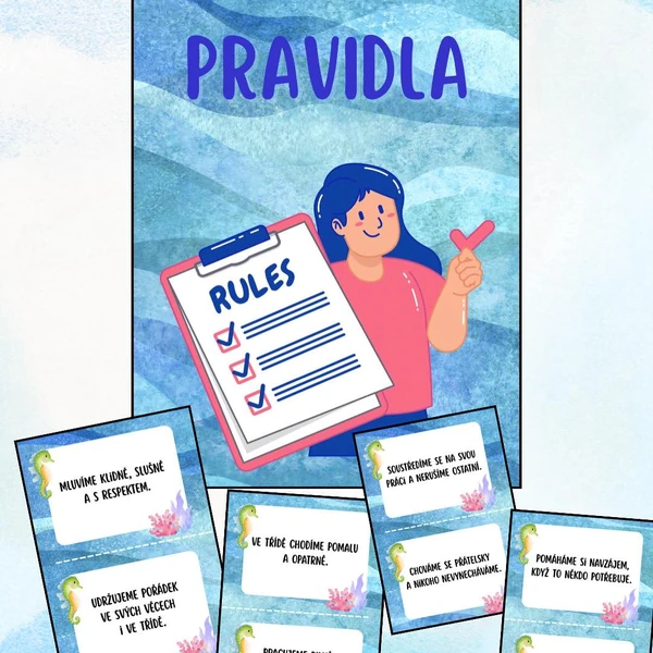 Pravidla - podmořský svět