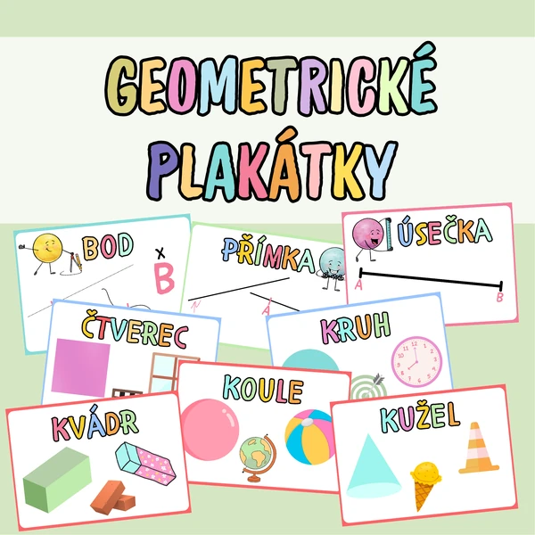 GEOMETRIE - PLAKÁTKY