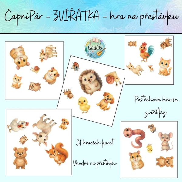 ČapniPár - Zvířátka