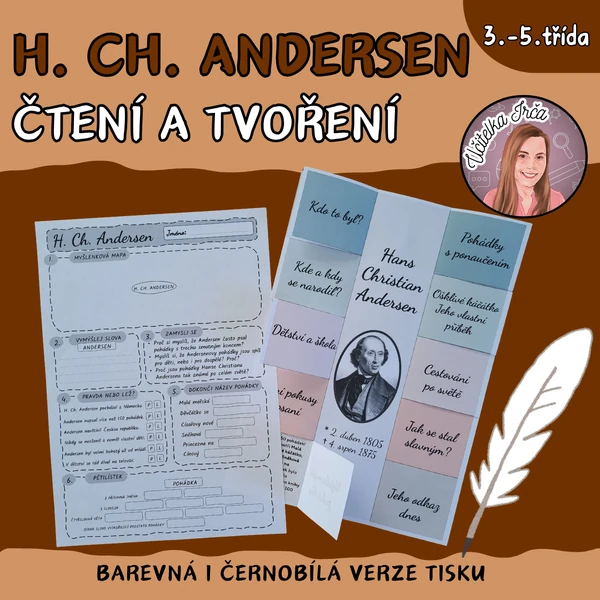 H. Ch. Andersen - čtení a tvoření